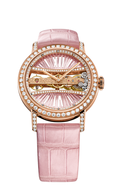 Golden Bridge 39 Rose Gold Diamonds Watch - B113/03200 - 113.000.85/0F08 DR91R